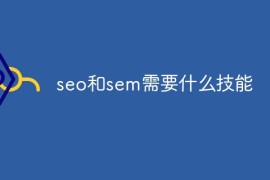 seo和sem需要什么技能