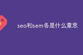 seo和sem各是什么意思