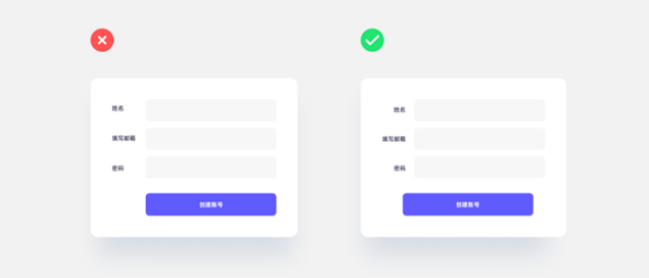 标题使用右对齐